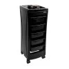 GLAMMAR Stacey Basic Salon Trolley Black -Pet Care Store AM GLAM3337