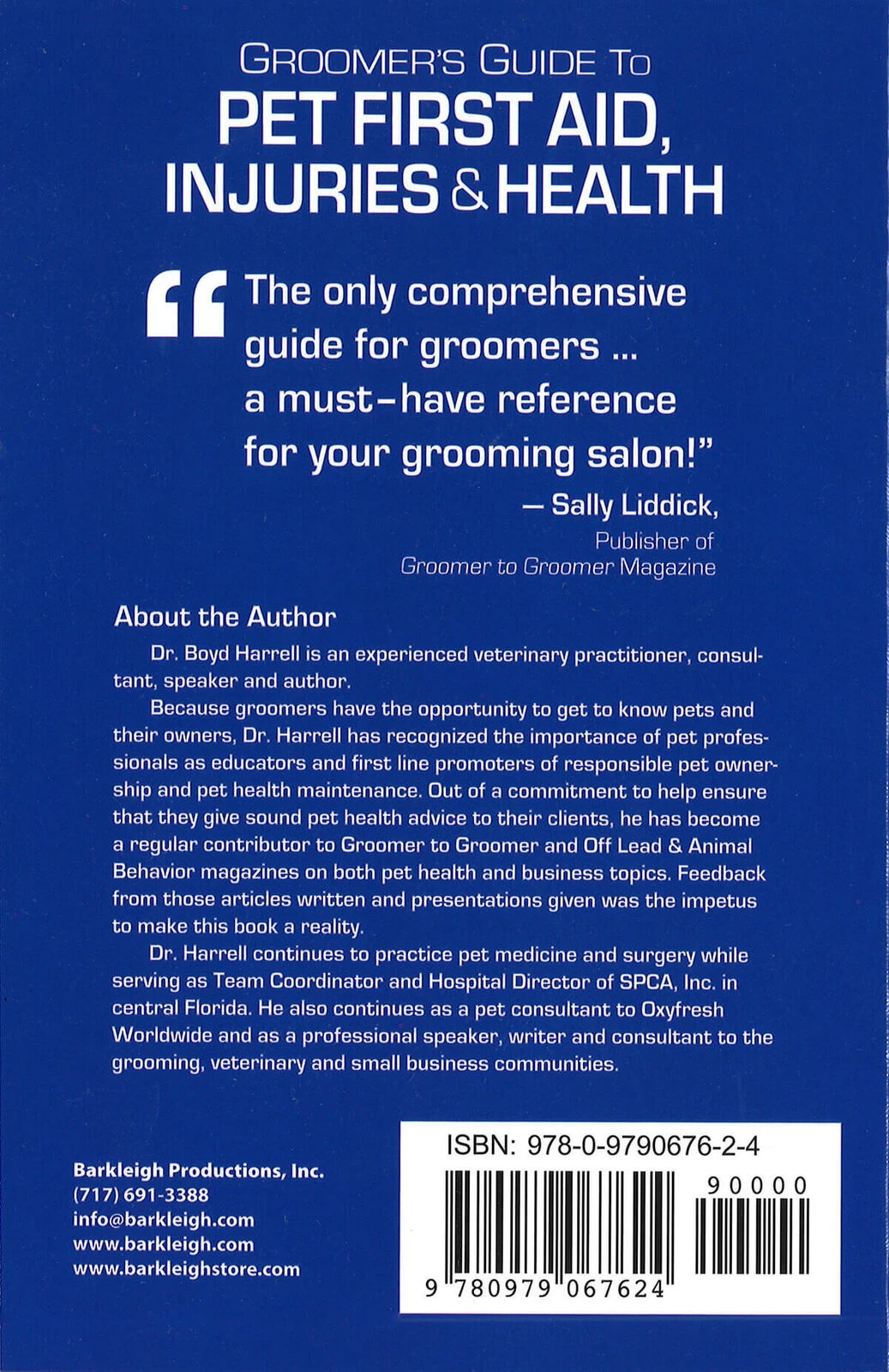 Groomer's Guide To Pet First Aid, Injuries & Health 4 Groomer's Guide To Pet First Aid, Injuries & Health - Image 2
