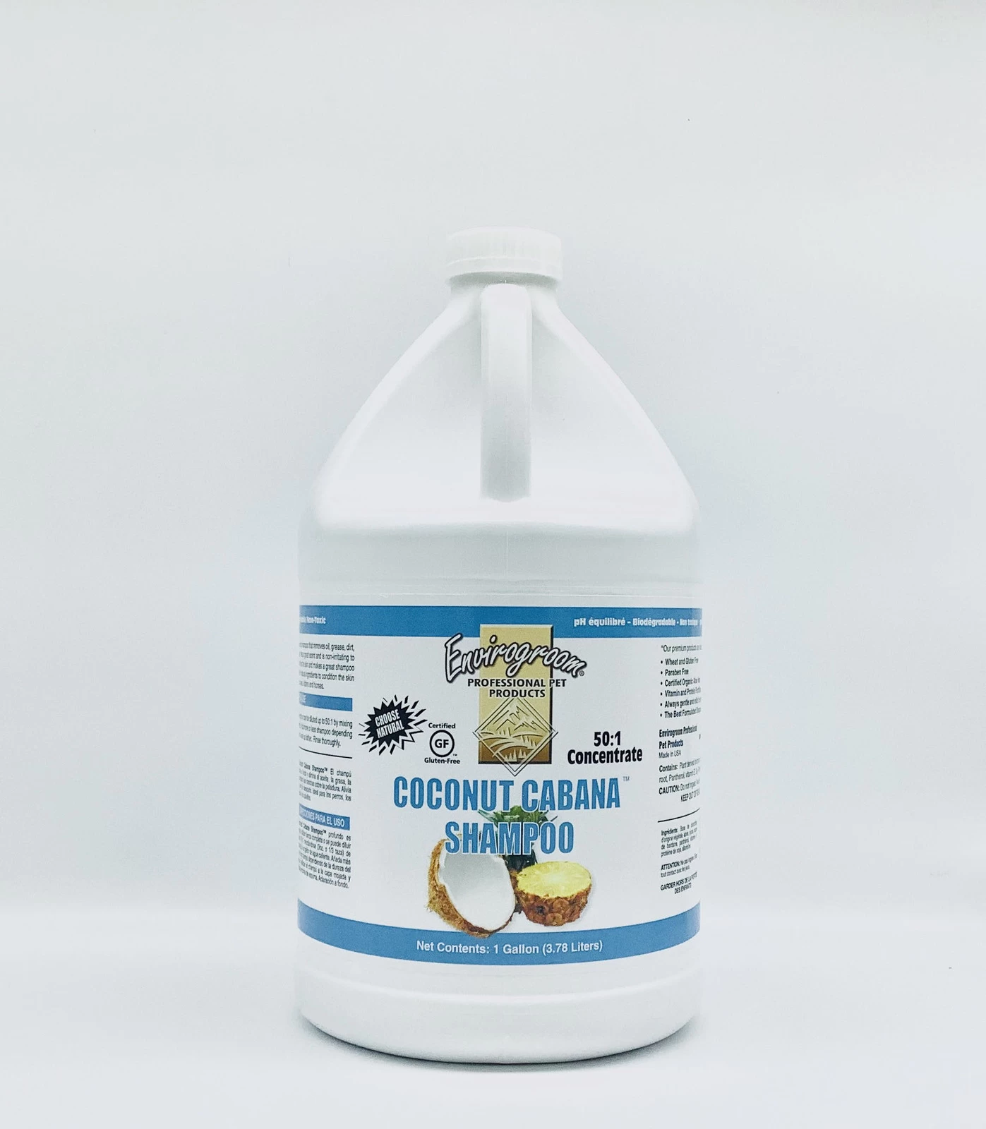 Envirogroom Coconut Cabana Shampoo 50:1 Concentrate 1 Gallon