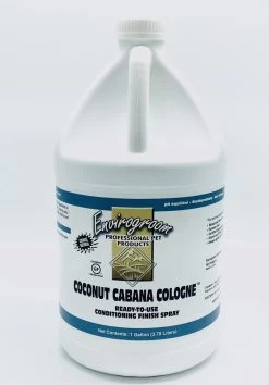 Envirogroom Coconut Cabana Cologne RTU Conditioning Finish Spray 1 Gallon