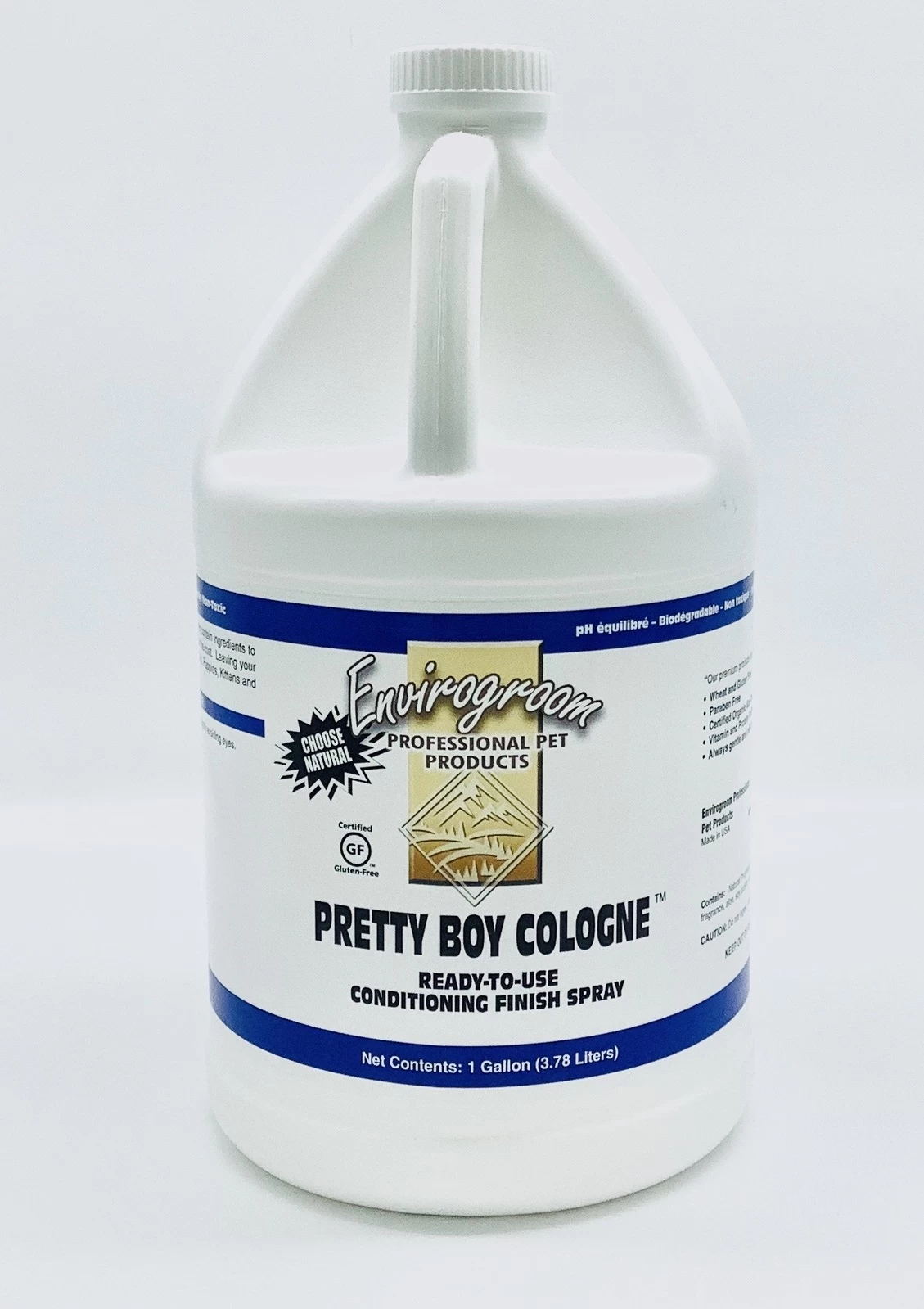 Envirogroom Pretty Boy Cologne RTU Conditioning Finish Spray 1 Gallon 3 Envirogroom Pretty Boy Cologne RTU Conditioning Finish Spray 1 Gallon