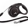 Flexi Classic Cord For Dogs Retractable Lead Black Small 5m -Pet Care Store FL 02252
