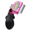 Furminator DeShedding Tool - Small Cat Long Hair Metallic [Pink] -Pet Care Store FU 01224
