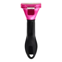 Furminator DeShedding Tool - Small Cat Long Hair Metallic [Pink] -Pet Care Store FU 01224 3