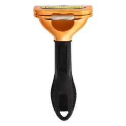 Furminator DeShedding Tool - Medium Dog Long Hair Metalic [Rose Gold] -Pet Care Store FU 02516 5