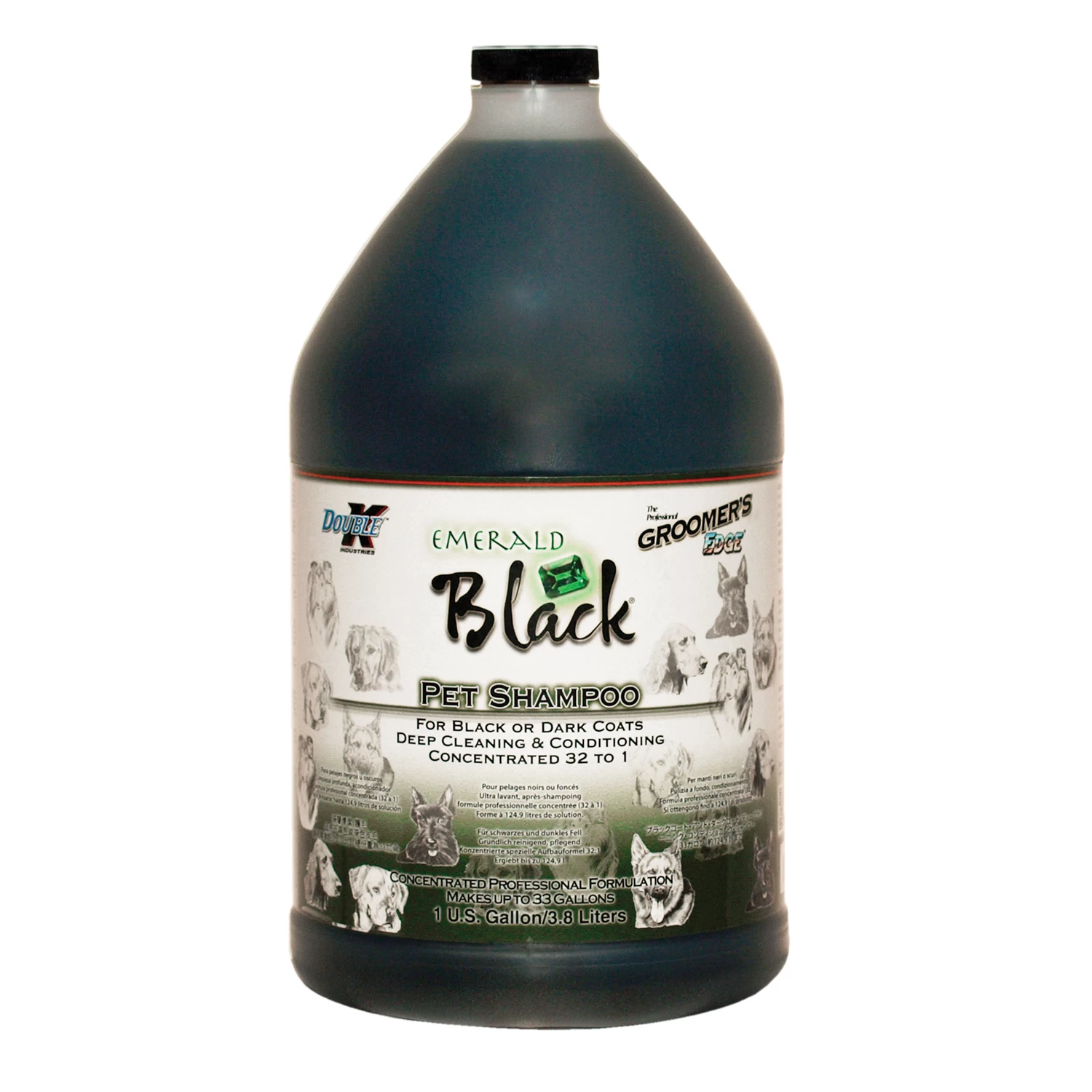 Groomer's Edge Emerald Black Shampoo 3.8L 3 Groomer's Edge Emerald Black Shampoo 3.8L