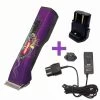 Heiniger Saphir Style Cordless Clipper Purple + Extra Battery + Cord Pack -Pet Care Store HE 707 752BatteryCord