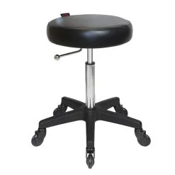 Joiken Black Turbo Gas Lift Stool Click’n Clean Wheels