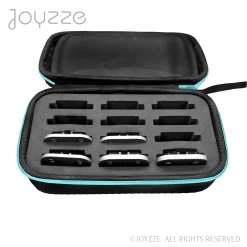 Joyzze Hard Blade Storage Case Fits 12 Blades - Neon Teal -Pet Care Store JY 99082 2