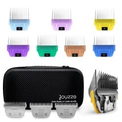 Joyzze 3 Wide Blade + 7 Wide Comb With Storage Case - Black