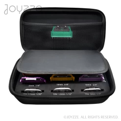 Joyzze 3 Wide Blade + 7 Wide Comb With Storage Case - Black -Pet Care Store JY 99088 4