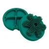 Grooma Sof-Touch Curry Brush (Green) 1 Grooma Sof-Touch Curry Brush (Green) -Pet Care Store MC GR 713