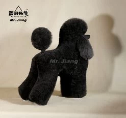 Mr. Jiang Poodle Lamb Clip Full Body Coat / Model Dog [Black] -Pet Care Store MJ PC02K 3