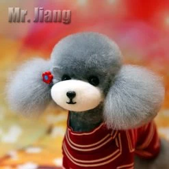 Mr. Jiang Teddy Bear Full Body Coat / Model Dog [Grey] -Pet Care Store MJ TB02G 2