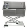 Shernbao Stainless Steel Electric Lifting Bath Tub (Lift Door) -Pet Care Store S BTS130E