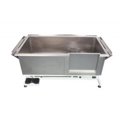 Shernbao Stainless Steel Electric Lifting Bath Tub (Lift Door) -Pet Care Store S BTS130E 9
