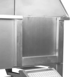 Shernbao Ultra Strong Stainless Steel Bath With Ramp -Pet Care Store S BTS130N 2