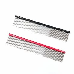 Shernbao Professional Pet Comb 18.7cm [Black] -Pet Care Store S GSC187 BK 2
