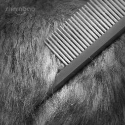Shernbao Professional Pet Comb 18.7cm [Black] -Pet Care Store S GSC187 BK 8