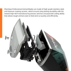 Shernbao Professional 5-in-1 Blade Clipper PGC721 15 Shernbao Professional 5-in-1 Blade Clipper PGC721 -Pet Care Store S PGC721 3