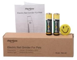 Shernbao Smart Solution Electric Pet Nail Grinder -Pet Care Store S PNG007 3