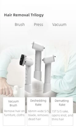 Shernbao Anion Blow Dryer & Vacuum Mini For Cat -Pet Care Store S SMD06P 7