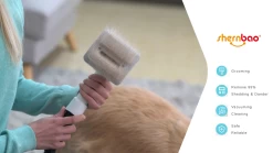 Shernbao Self-Cleaning Pet Brush Kit For Vacuum Cleaners 16 Shernbao Self-Cleaning Pet Brush Kit For Vacuum Cleaners -Pet Care Store S SMDC KIT 4