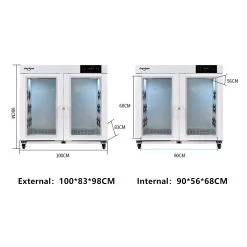 Shernbao Pet Drying Cabinet / Compartment Dryer TD909 -Pet Care Store S TD909 3
