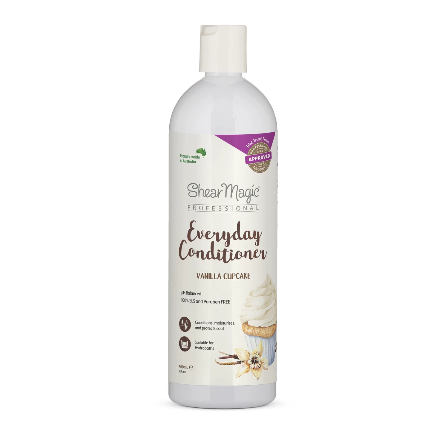Shear Magic Everyday Conditioner 500ml (Vanilla Cupcake) 3 Shear Magic Everyday Conditioner 500ml (Vanilla Cupcake)