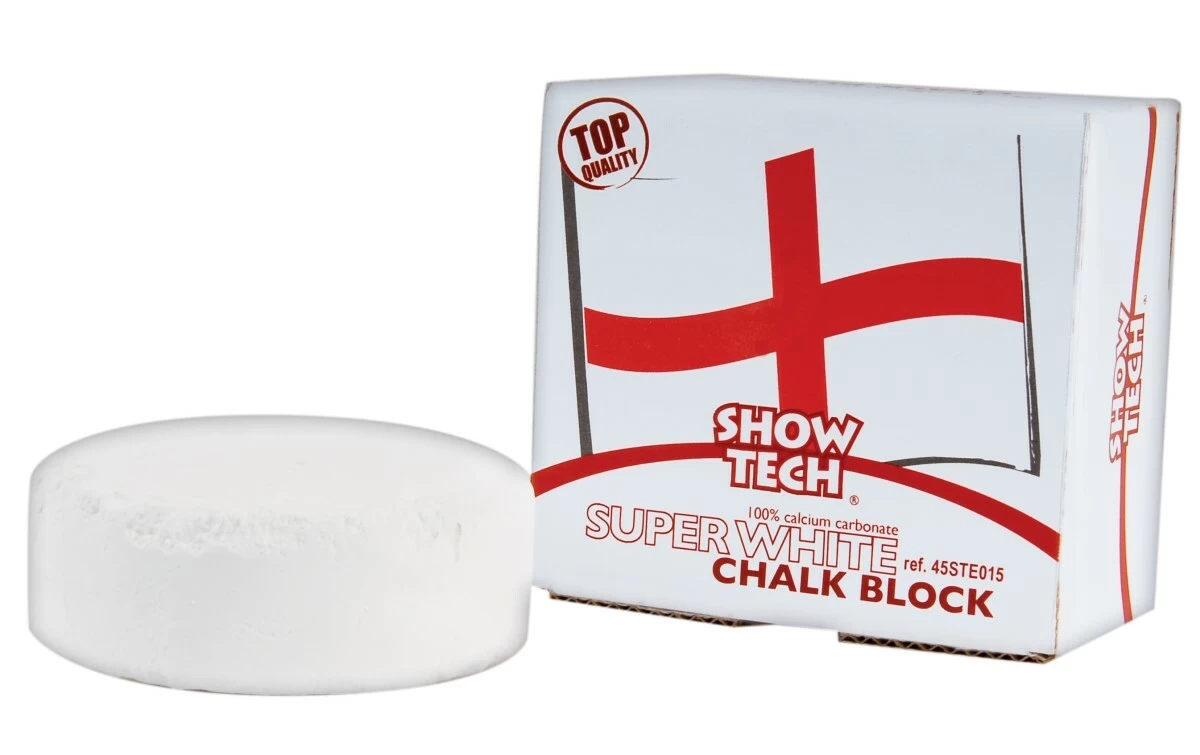 Show Tech English Super White Chalk Block Round 3 Show Tech English Super White Chalk Block Round