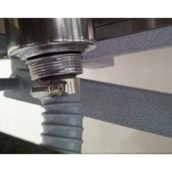 Aeolus Stainless Steel Bath Tub With Ramp (Sliding Door) 18 Aeolus Stainless Steel Bath Tub With Ramp (Sliding Door) -Pet Care Store T BTS131 Kit 6