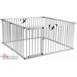 Aeolus Aluminium Exercise Pen / Dog Run 180x180x90H