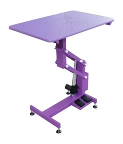 Aeolus Classic Z Shape Electric Lifting Table - Medium [Purple] -Pet Care Store T FT802E PP 3