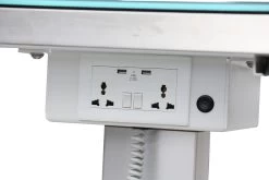 Aeolus LED Lighting Pedestal Lifting Table With Under Table Wheels -Pet Care Store T FT893 2