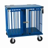 Aeolus 2-Berth Show Trolley With 6" Rubber Wheels - Large [Blue] -Pet Care Store T KB511NAT BU Kit6W