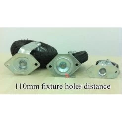 6" Rubber Wheels For Show Trolley, Set Of 4 -Pet Care Store T KBW02 2