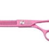 Swan Stainless Scissors - 46T Thinner 6.5" [Pink]