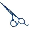 Swan Facial Scissors Round Tip 5" [Blue] -Pet Care Store T SW54150
