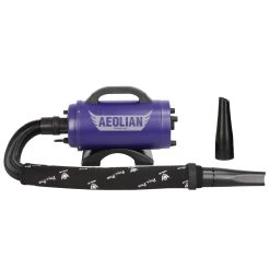Aeolus Aeolian PRO Grooming Blaster Dryer With Heater - Blue Purple