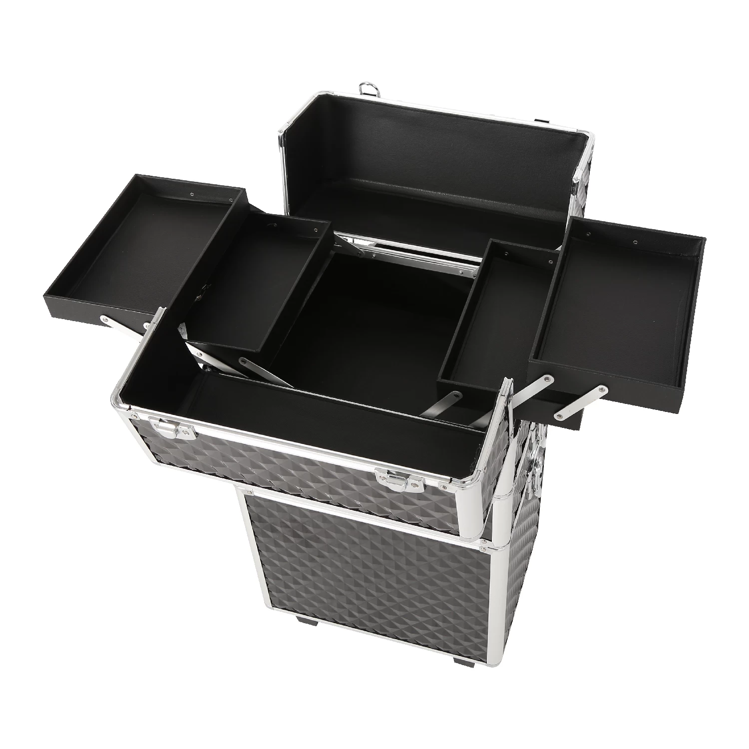 Aeolus Grooming Box Tool Case XL Trolley - Silver 3 Aeolus Grooming Box Tool Case XL Trolley - Silver