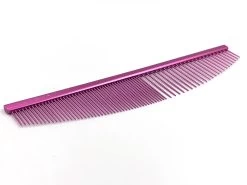 Utsumi 7.5" Half Moon Shape Comb - Pink