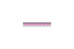 Utsumi 4.5" Mini Pink Line Comb