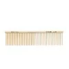 Utsumi 7.6" ECO #4 Brass Comb 1.5" Teeth, Half & Half - Gold -Pet Care Store UT CECO4G