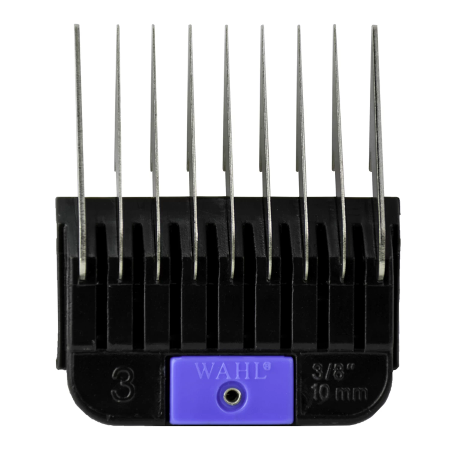 Wahl Stainless Steel Comb Attachment Size 3, 10mm 3 Wahl Stainless Steel Comb Attachment Size 3, 10mm